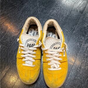 P448 Monza yellow suede